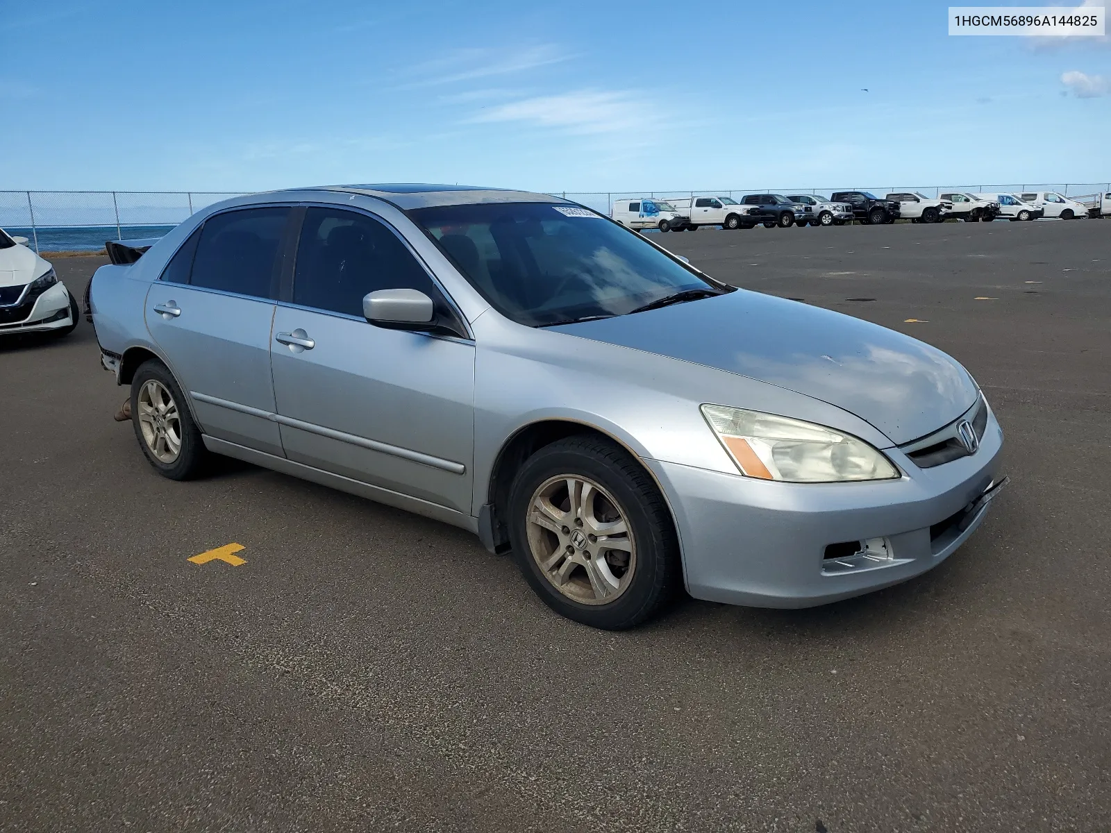 2006 Honda Accord Ex VIN: 1HGCM56896A144825 Lot: 65261224