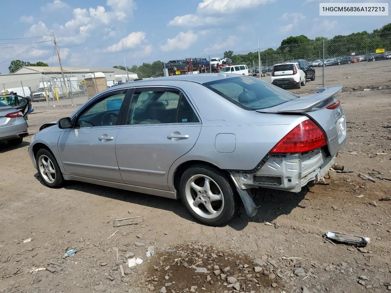 2006 Honda Accord Ex VIN: 1HGCM56836A127213 Lot: 65437494