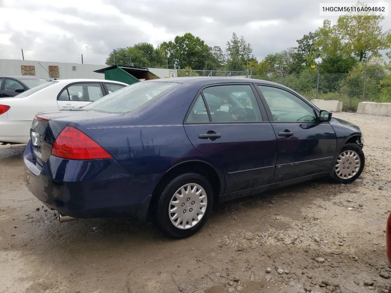 2006 Honda Accord Value VIN: 1HGCM56116A094862 Lot: 65765504