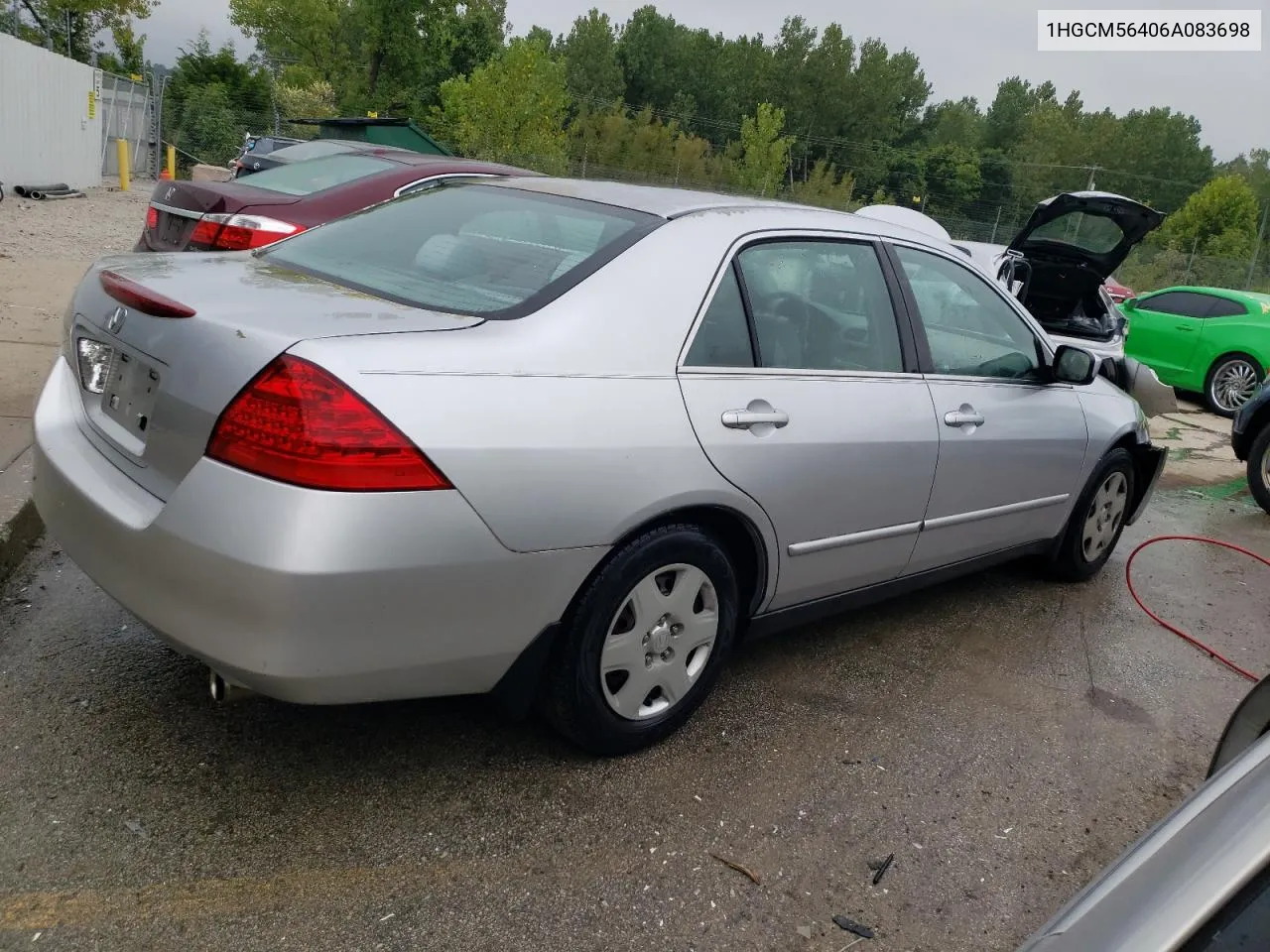 2006 Honda Accord Lx VIN: 1HGCM56406A083698 Lot: 65887224