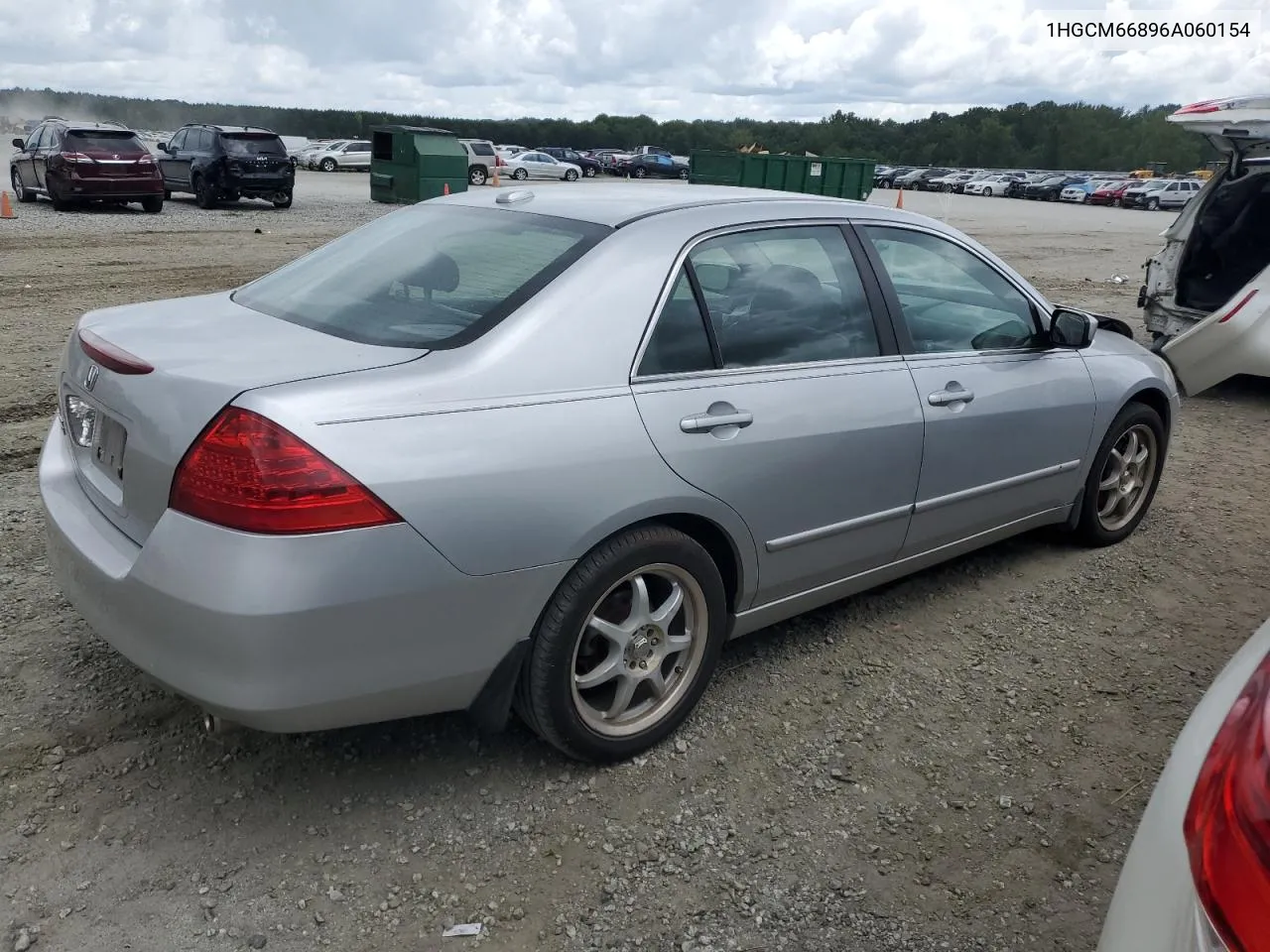 1HGCM66896A060154 2006 Honda Accord Ex