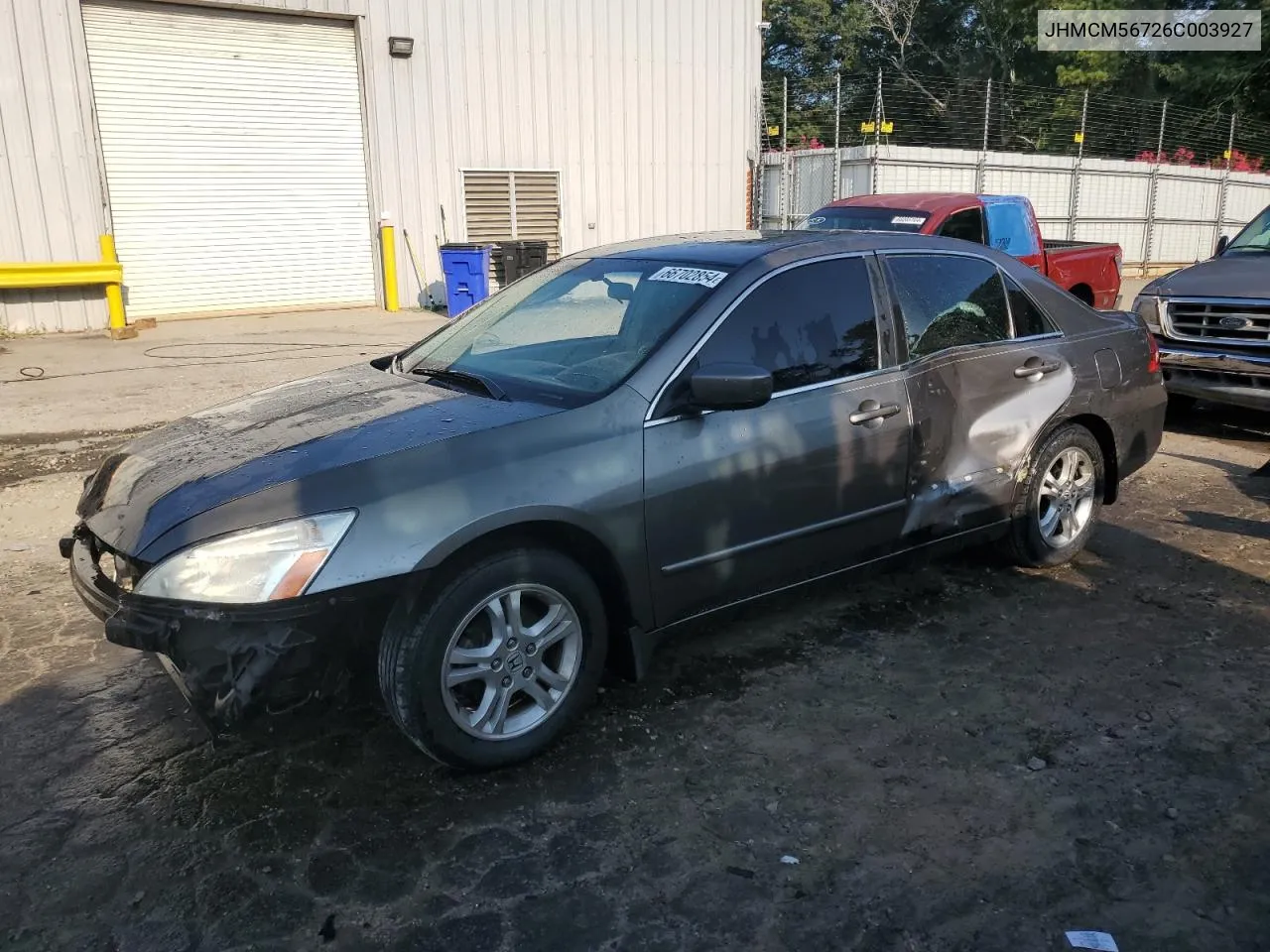 JHMCM56726C003927 2006 Honda Accord Ex