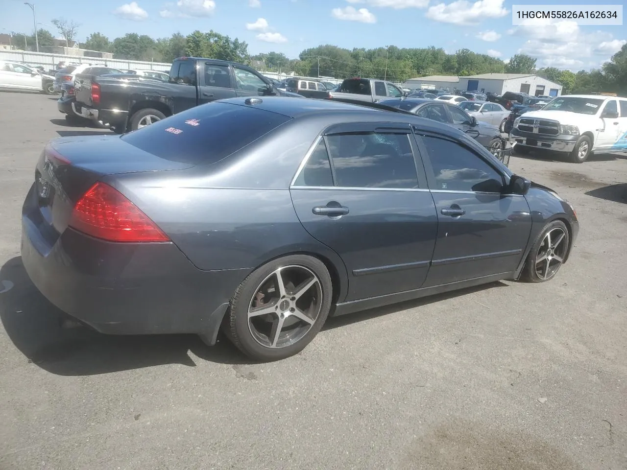 2006 Honda Accord Ex VIN: 1HGCM55826A162634 Lot: 66801644