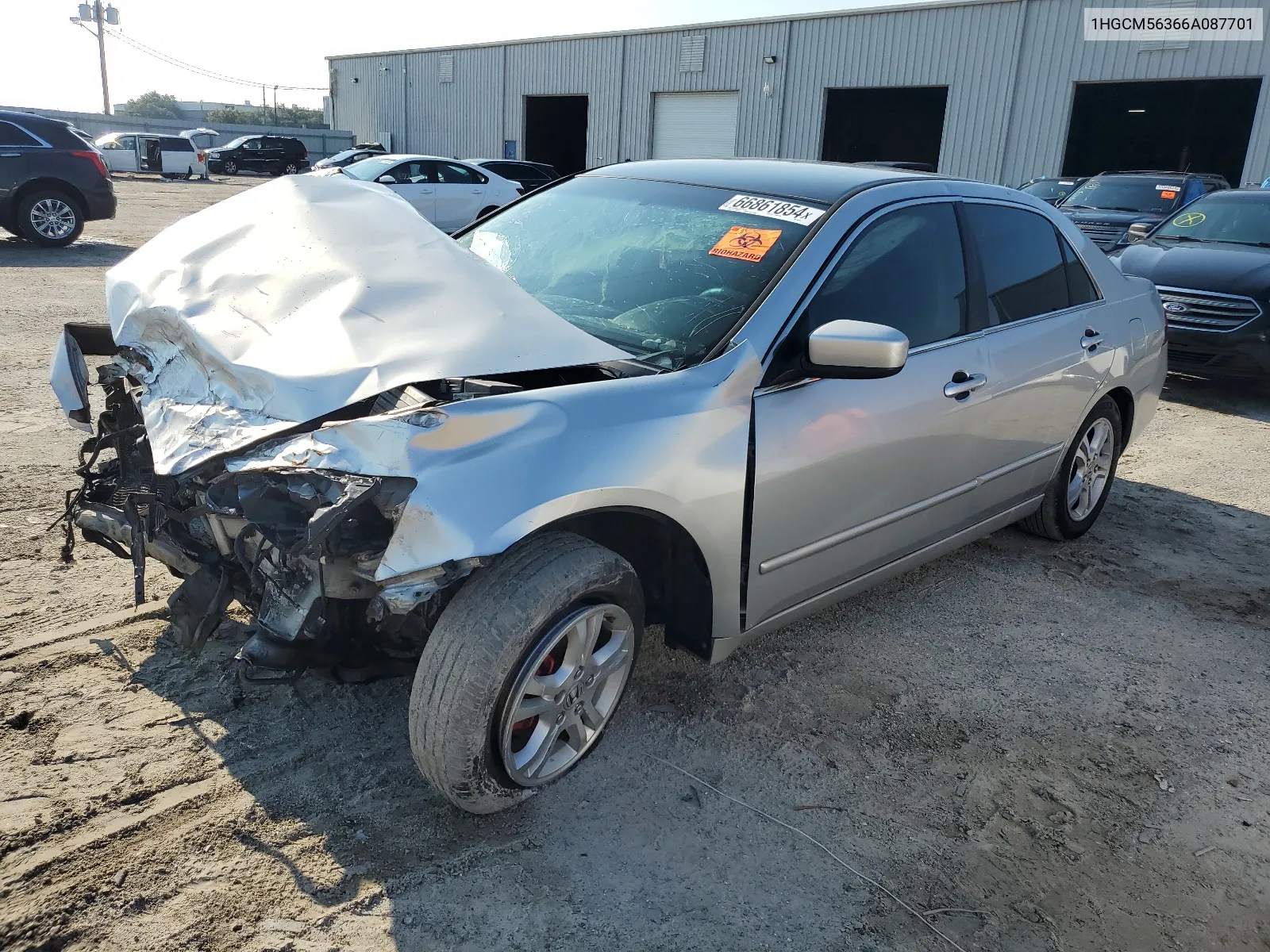 1HGCM56366A087701 2006 Honda Accord Se