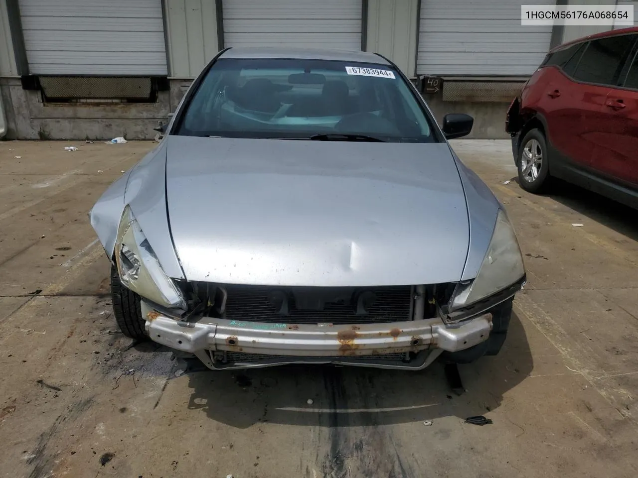 2006 Honda Accord Value VIN: 1HGCM56176A068654 Lot: 67383944