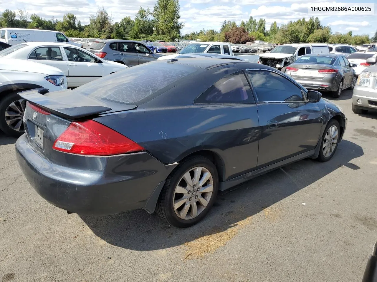 1HGCM82686A000625 2006 Honda Accord Ex