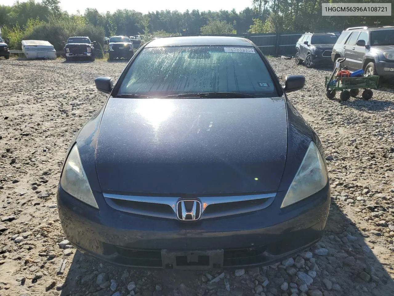 1HGCM56396A108721 2006 Honda Accord Se