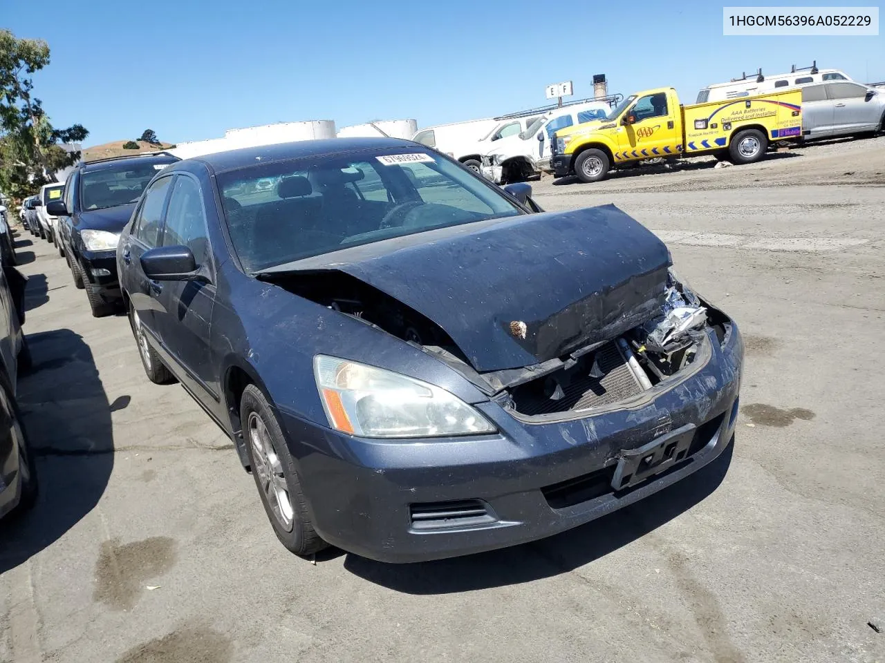 1HGCM56396A052229 2006 Honda Accord Se