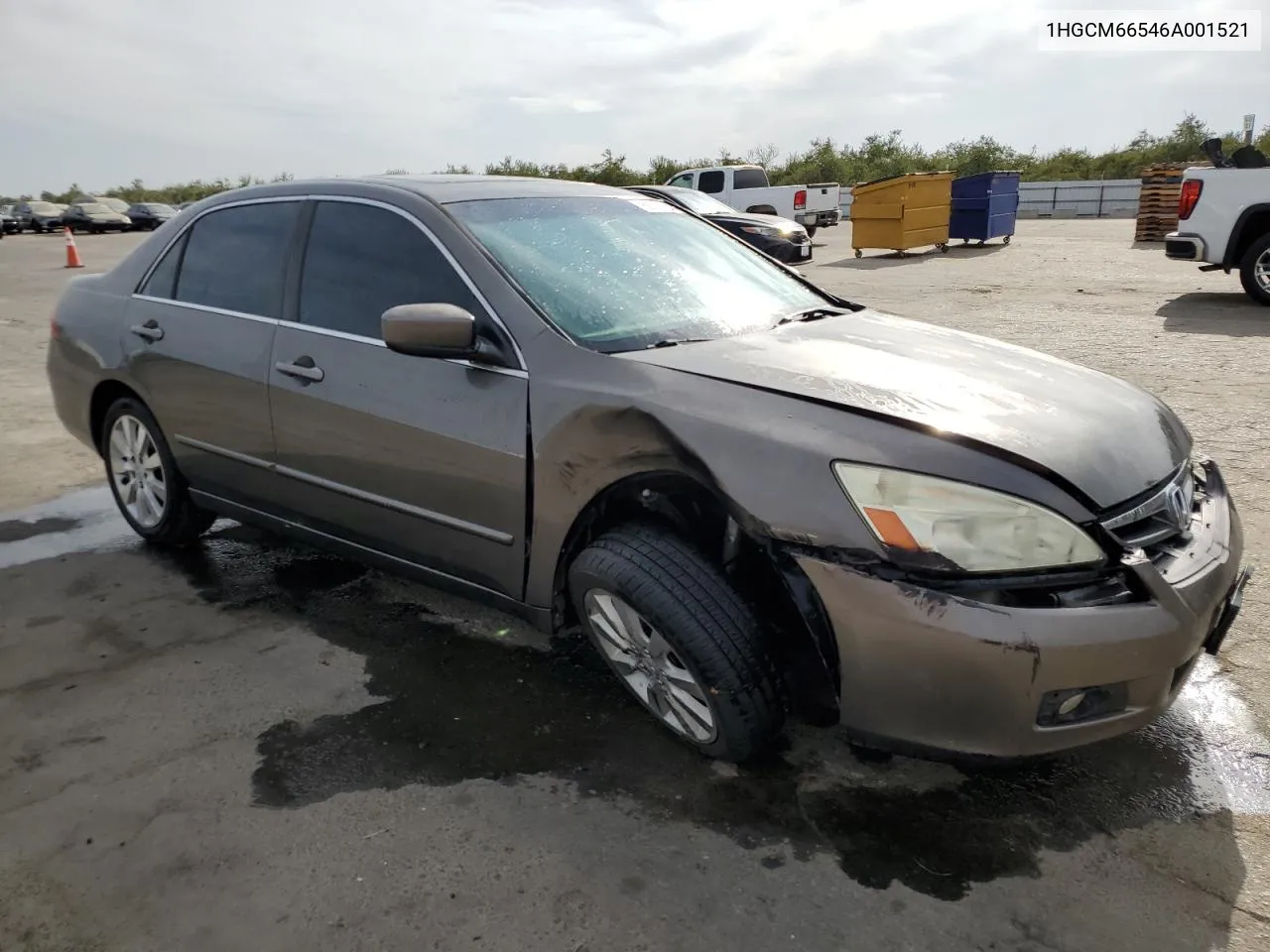 1HGCM66546A001521 2006 Honda Accord Ex