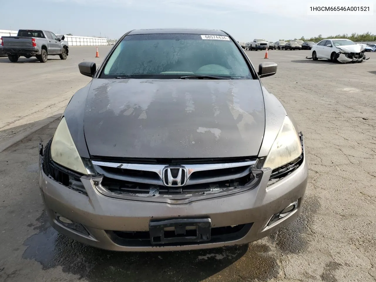 1HGCM66546A001521 2006 Honda Accord Ex