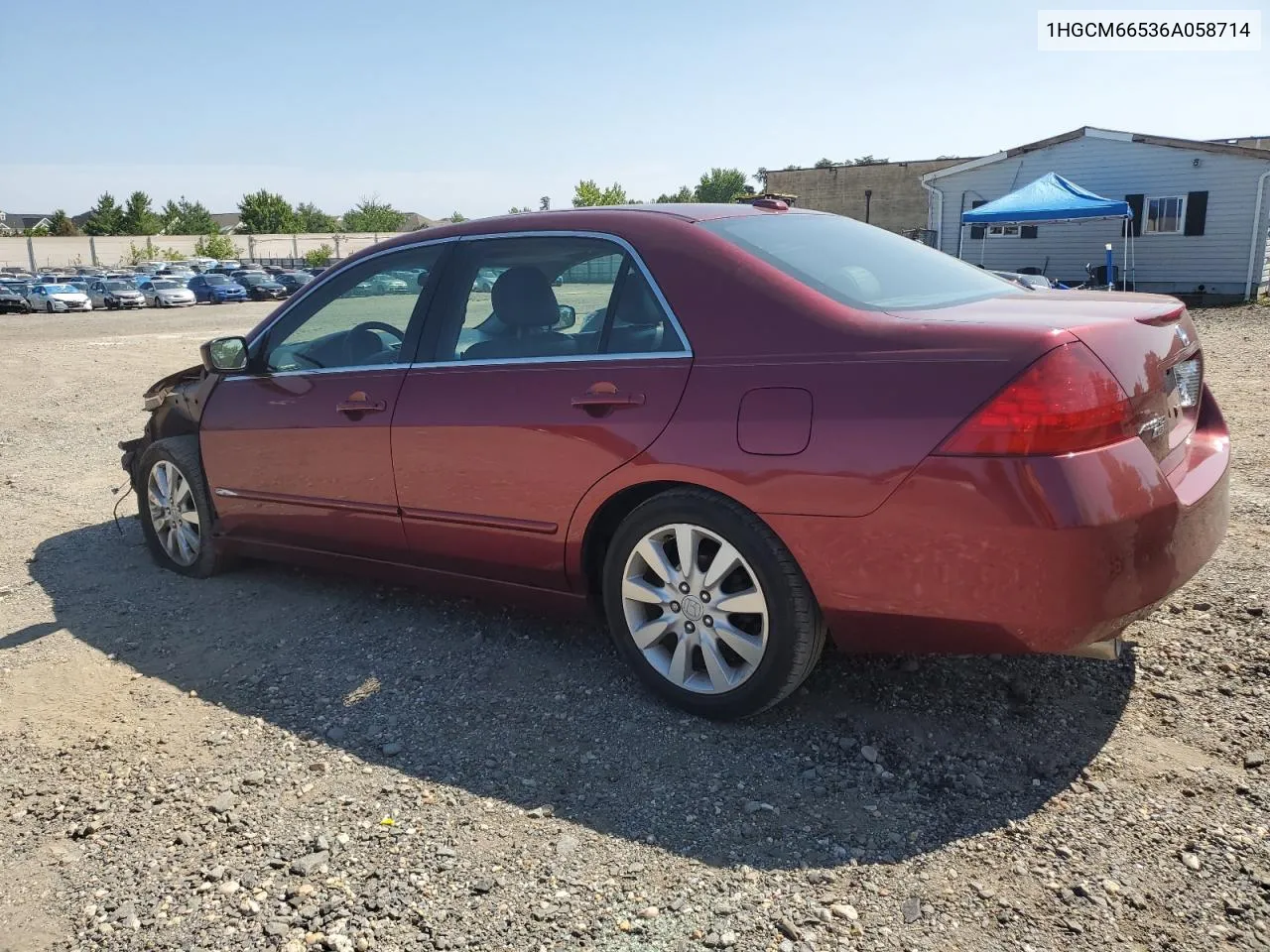 1HGCM66536A058714 2006 Honda Accord Ex