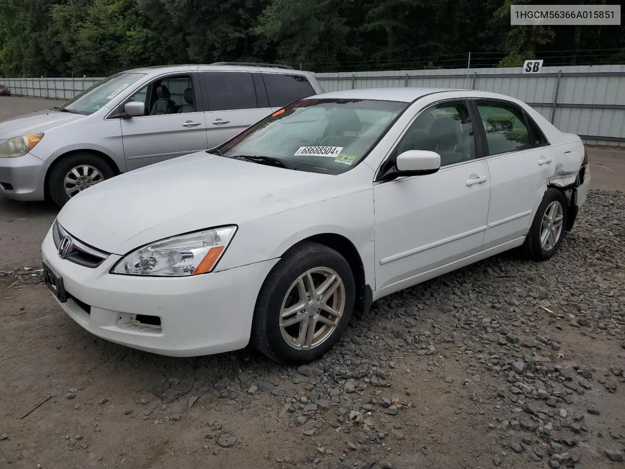 1HGCM56366A015851 2006 Honda Accord Se