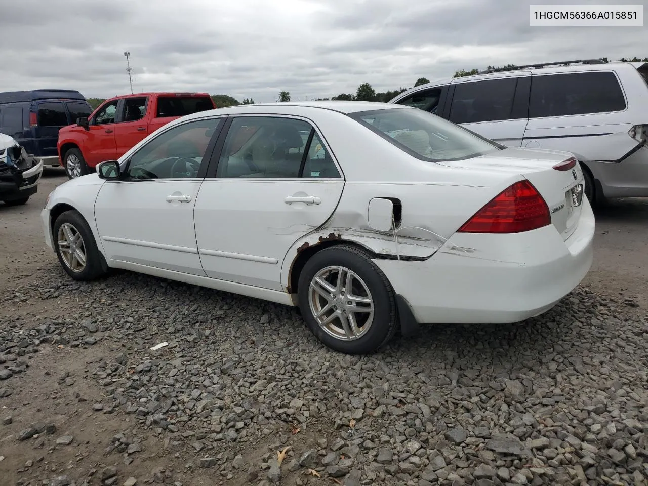 2006 Honda Accord Se VIN: 1HGCM56366A015851 Lot: 68688504