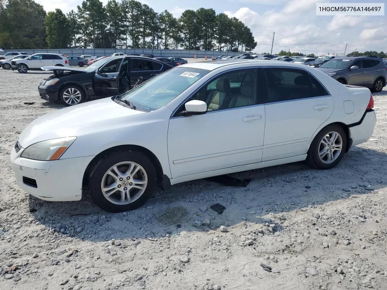 1HGCM56776A146497 2006 Honda Accord Ex