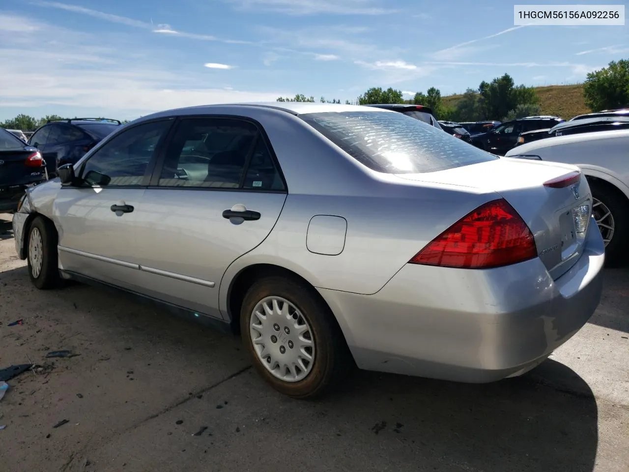 1HGCM56156A092256 2006 Honda Accord Value