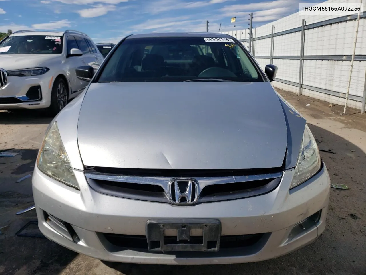 2006 Honda Accord Value VIN: 1HGCM56156A092256 Lot: 68888144