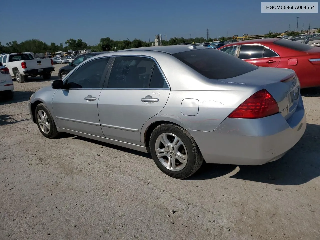 2006 Honda Accord Ex VIN: 1HGCM56866A004554 Lot: 69203074