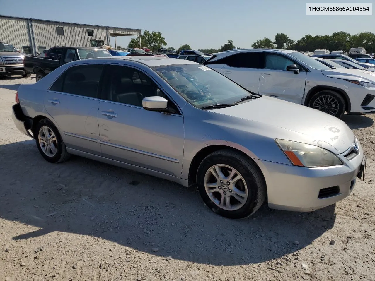 2006 Honda Accord Ex VIN: 1HGCM56866A004554 Lot: 69203074