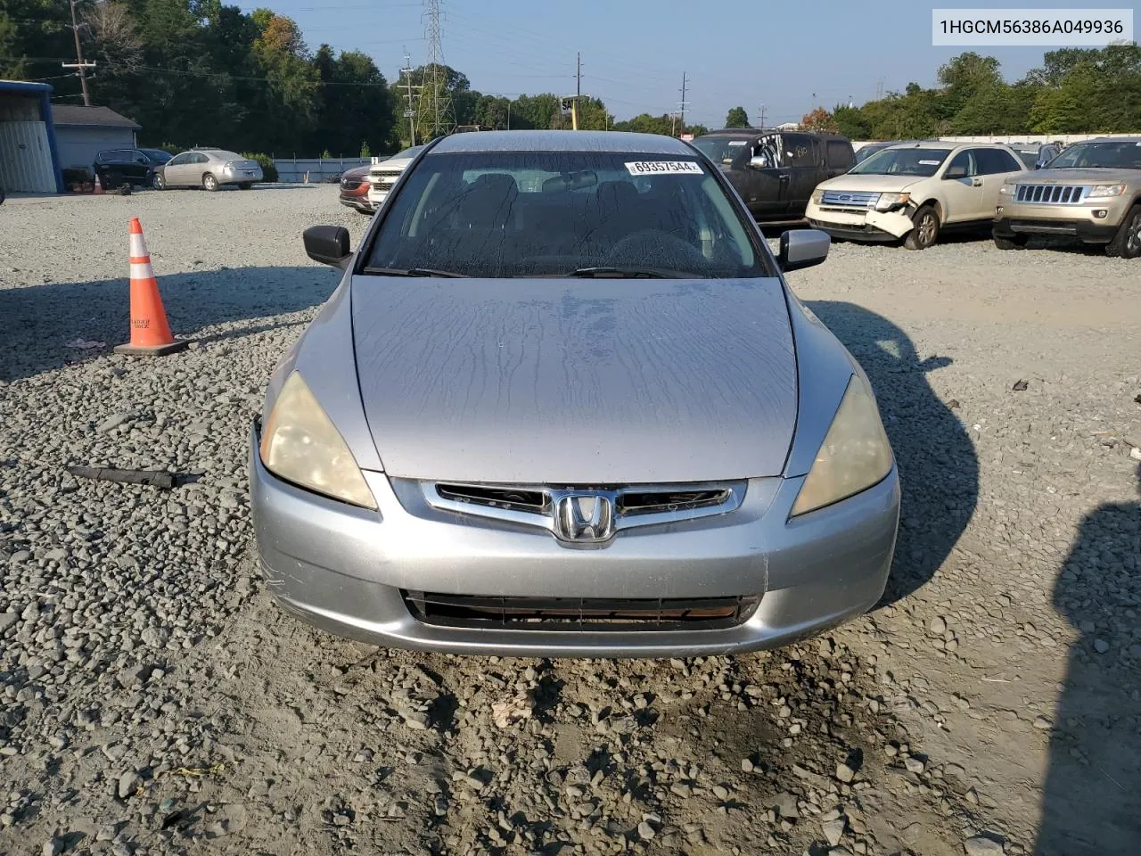 1HGCM56386A049936 2006 Honda Accord Se