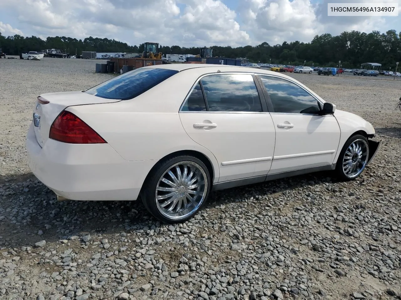 2006 Honda Accord Lx VIN: 1HGCM56496A134907 Lot: 69368524