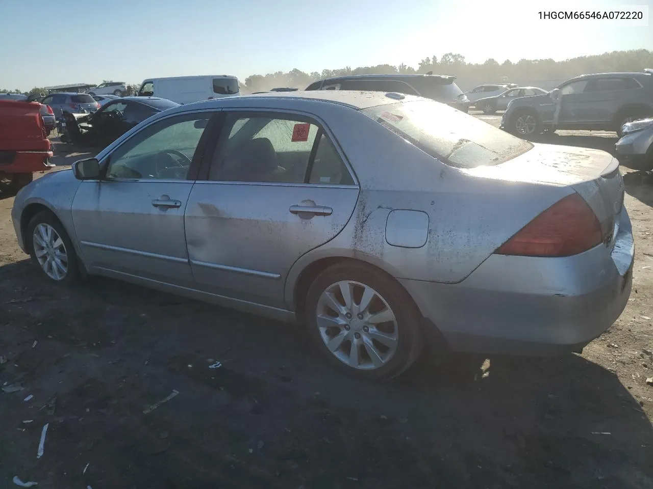 1HGCM66546A072220 2006 Honda Accord Ex