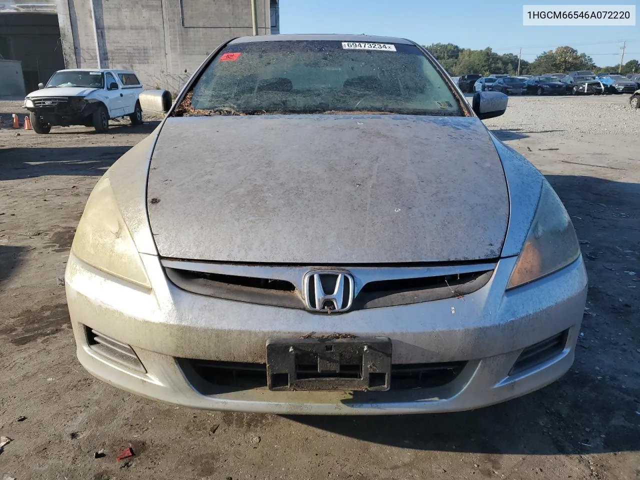 2006 Honda Accord Ex VIN: 1HGCM66546A072220 Lot: 69473234