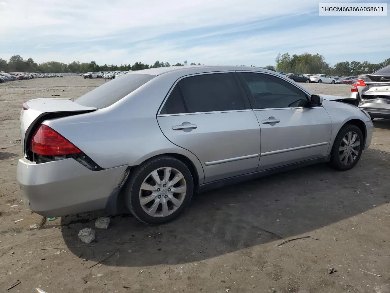 2006 Honda Accord Lx VIN: 1HGCM66366A058611 Lot: 69637844