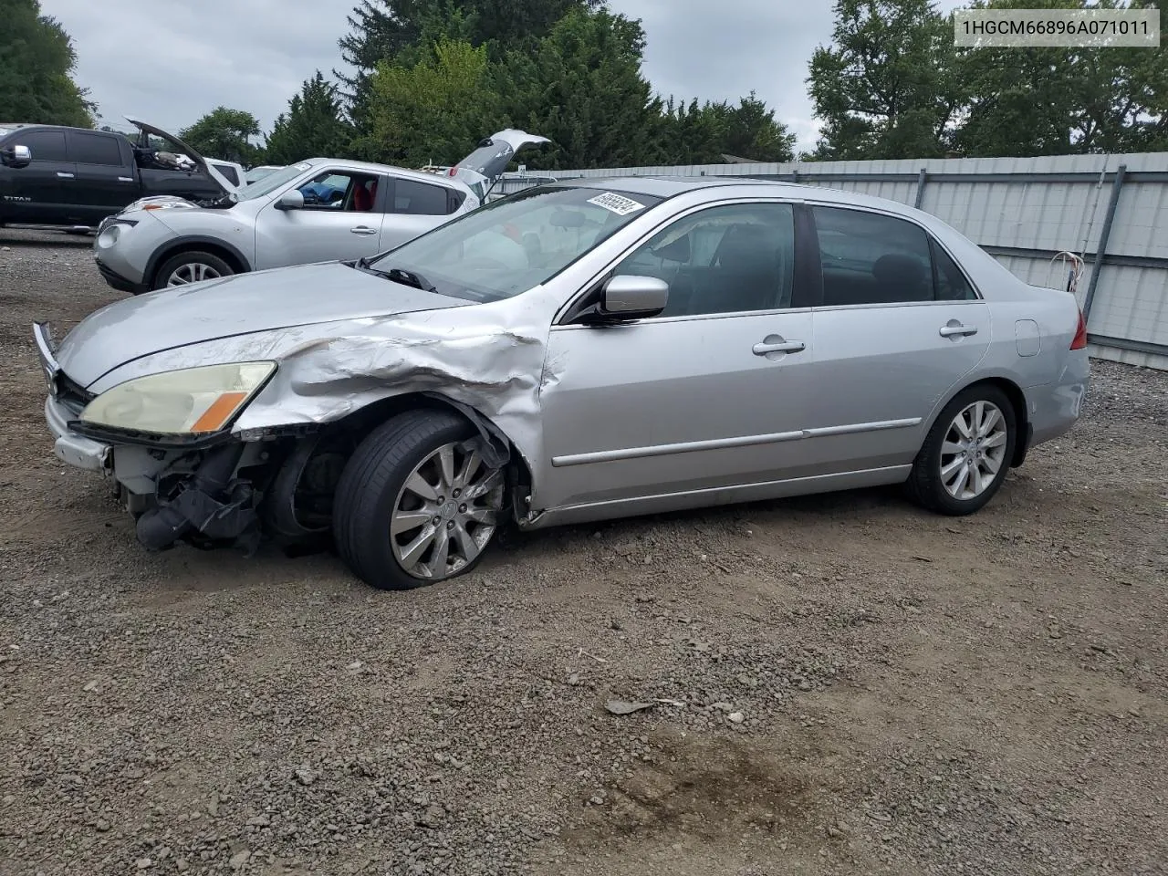 1HGCM66896A071011 2006 Honda Accord Ex