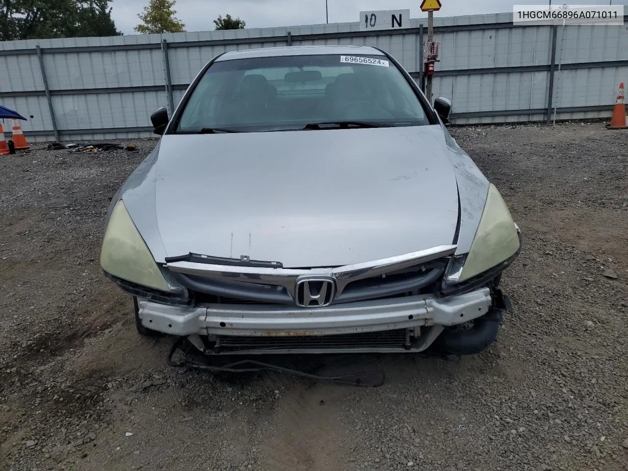 2006 Honda Accord Ex VIN: 1HGCM66896A071011 Lot: 69656524