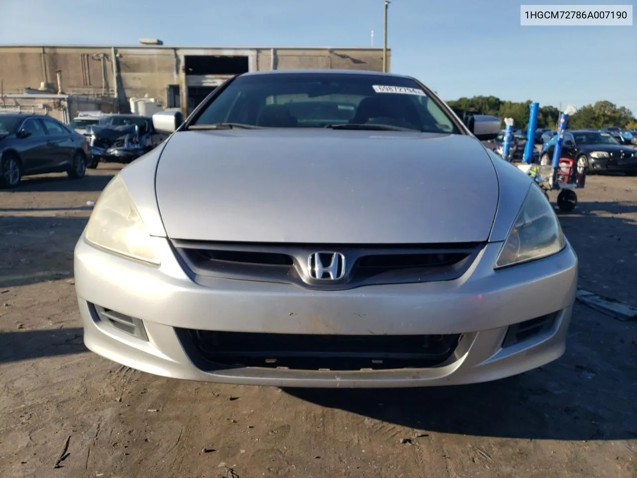 2006 Honda Accord Ex VIN: 1HGCM72786A007190 Lot: 69872794