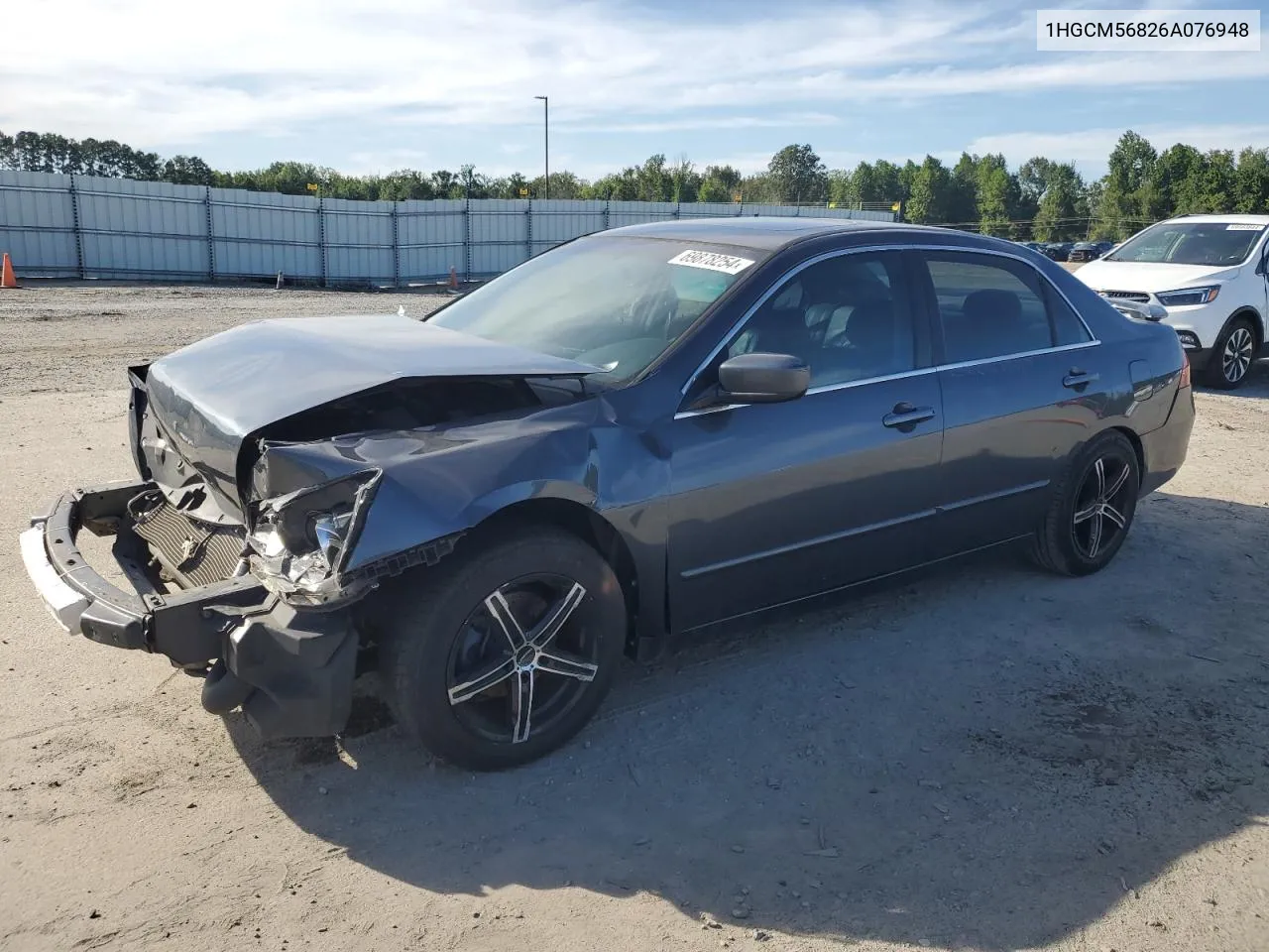 2006 Honda Accord Ex VIN: 1HGCM56826A076948 Lot: 69878254