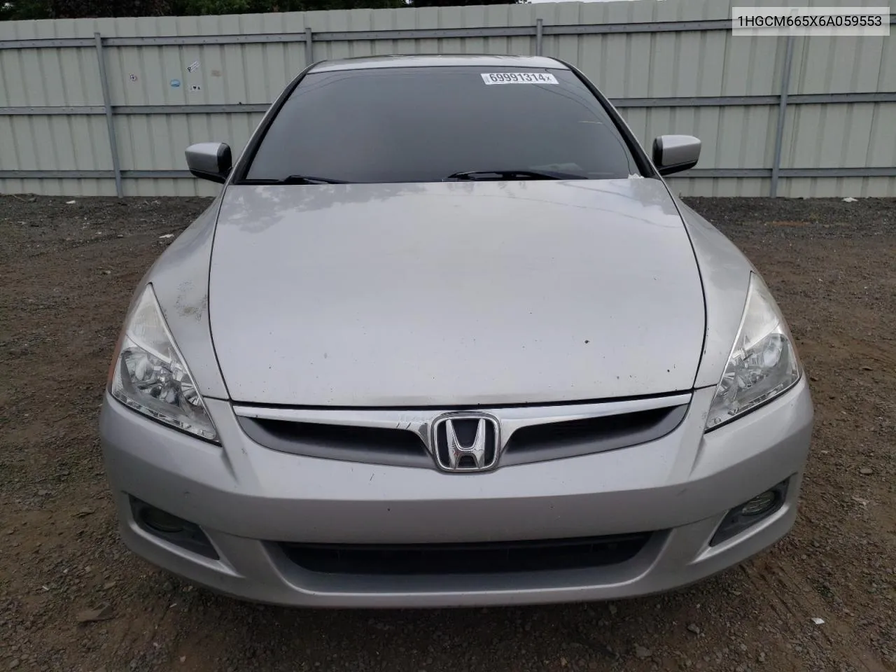 2006 Honda Accord Ex VIN: 1HGCM665X6A059553 Lot: 69991314