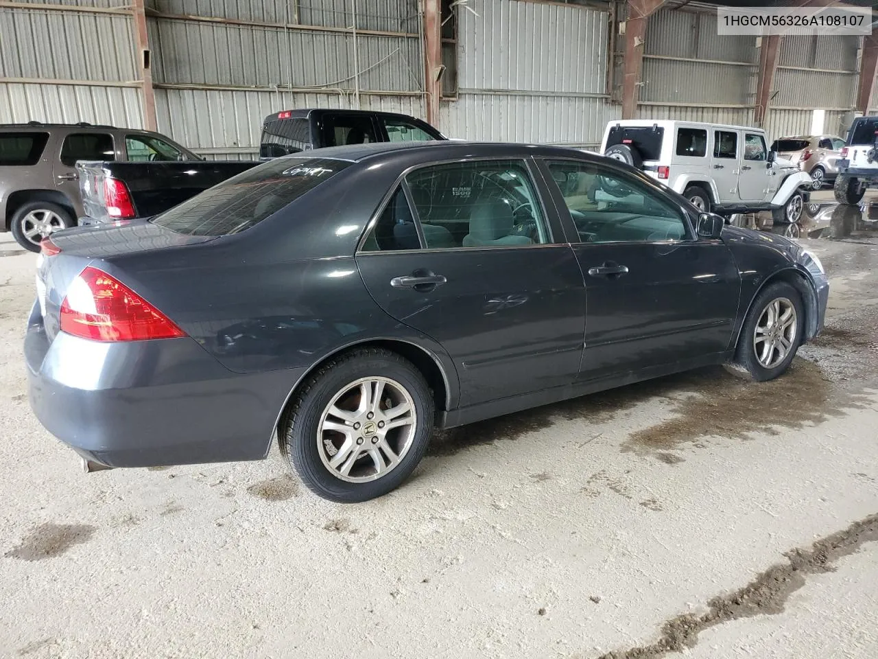 2006 Honda Accord Se VIN: 1HGCM56326A108107 Lot: 70328934