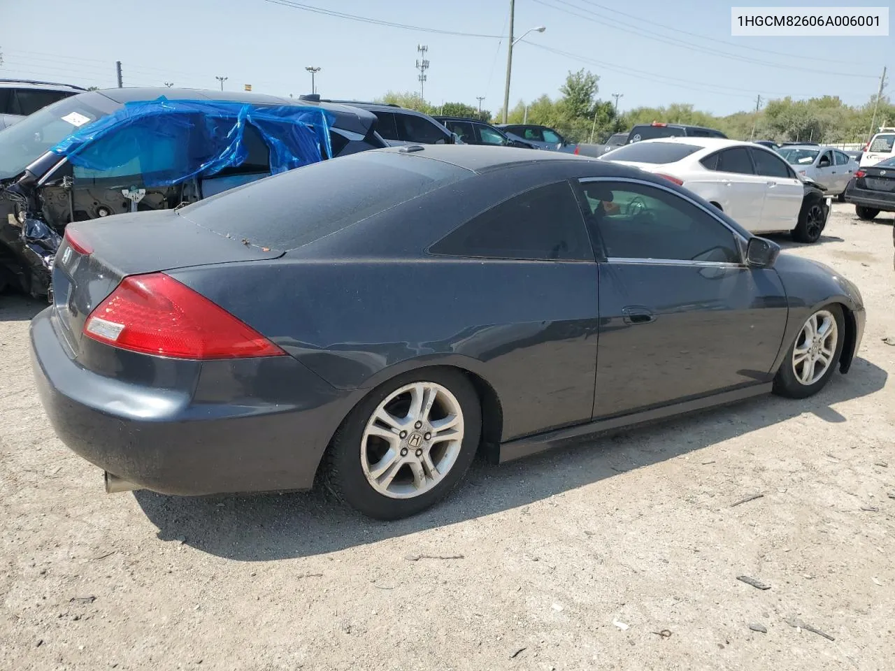 2006 Honda Accord Ex VIN: 1HGCM82606A006001 Lot: 70436694