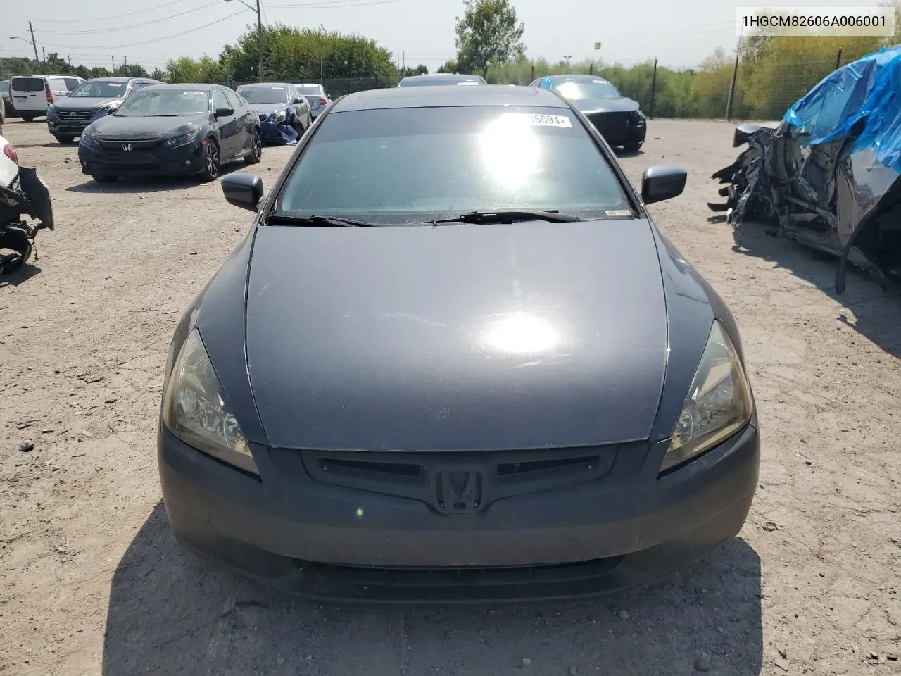 2006 Honda Accord Ex VIN: 1HGCM82606A006001 Lot: 70436694