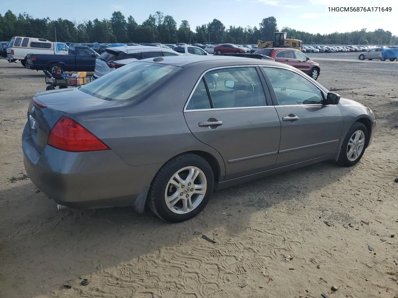 2006 Honda Accord Ex VIN: 1HGCM56876A171649 Lot: 70595404