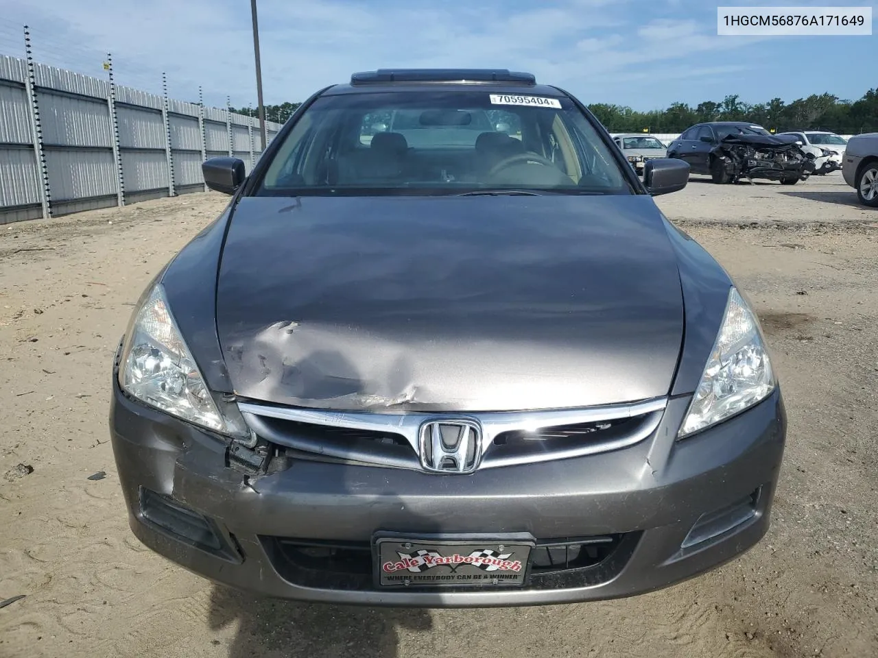 1HGCM56876A171649 2006 Honda Accord Ex