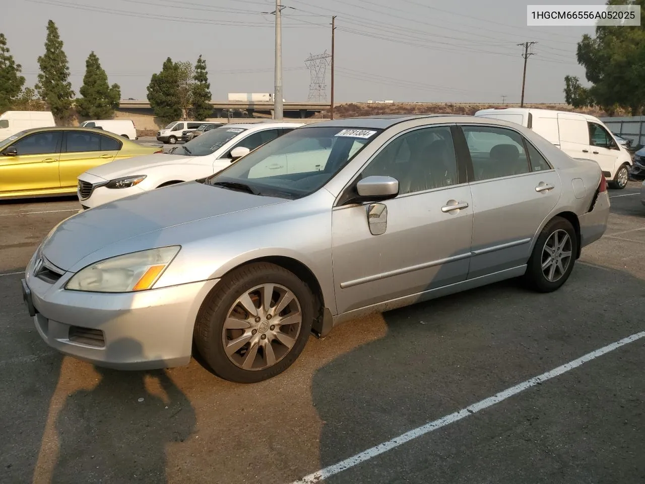 2006 Honda Accord Ex VIN: 1HGCM66556A052025 Lot: 70781304