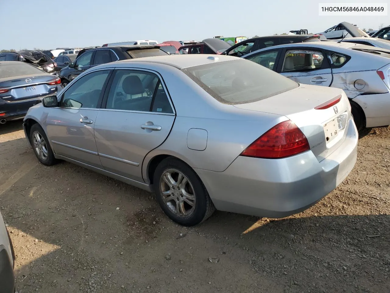 2006 Honda Accord Ex VIN: 1HGCM56846A048469 Lot: 70922754