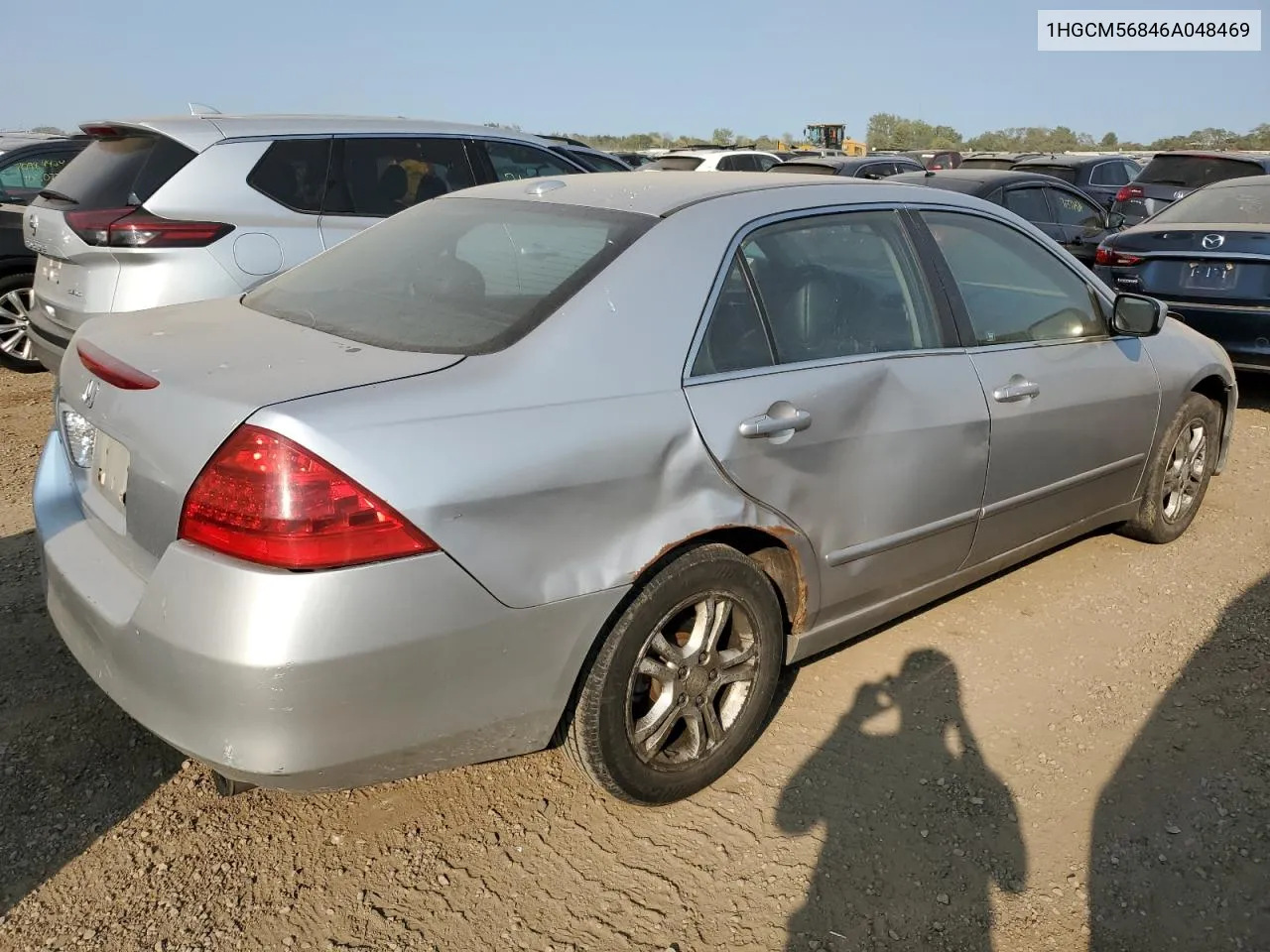 2006 Honda Accord Ex VIN: 1HGCM56846A048469 Lot: 70922754