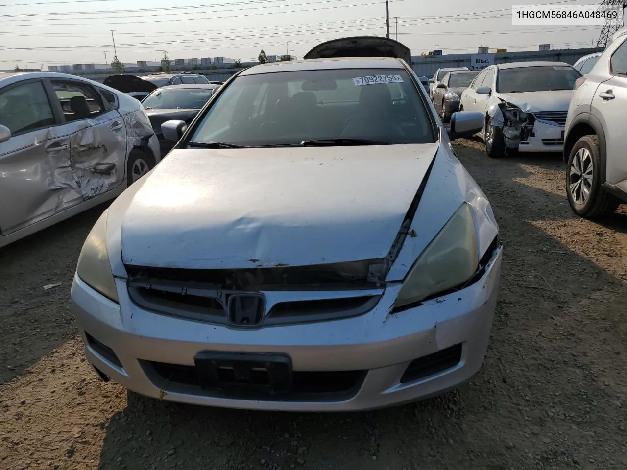 2006 Honda Accord Ex VIN: 1HGCM56846A048469 Lot: 70922754