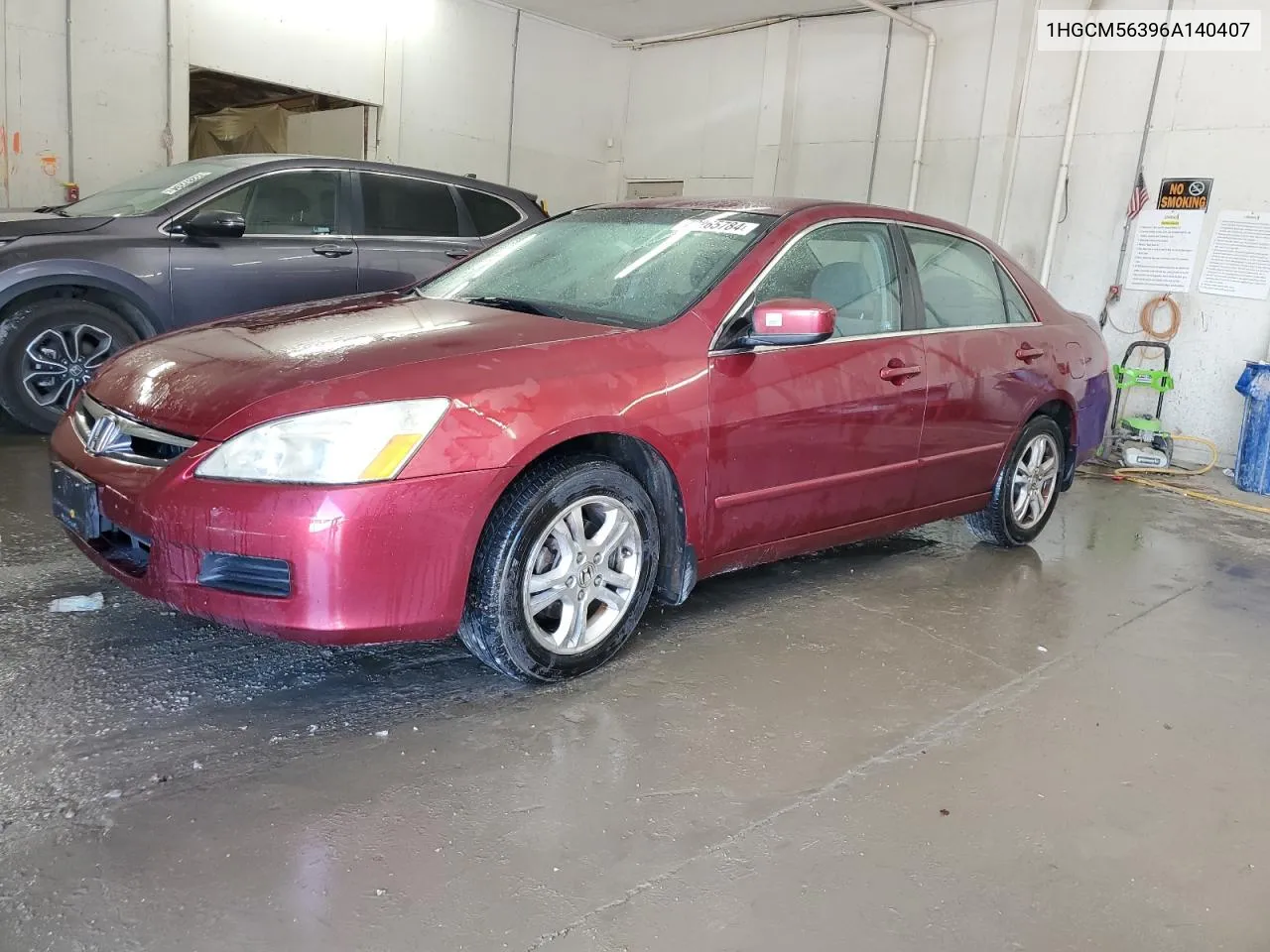 2006 Honda Accord Se VIN: 1HGCM56396A140407 Lot: 72265784