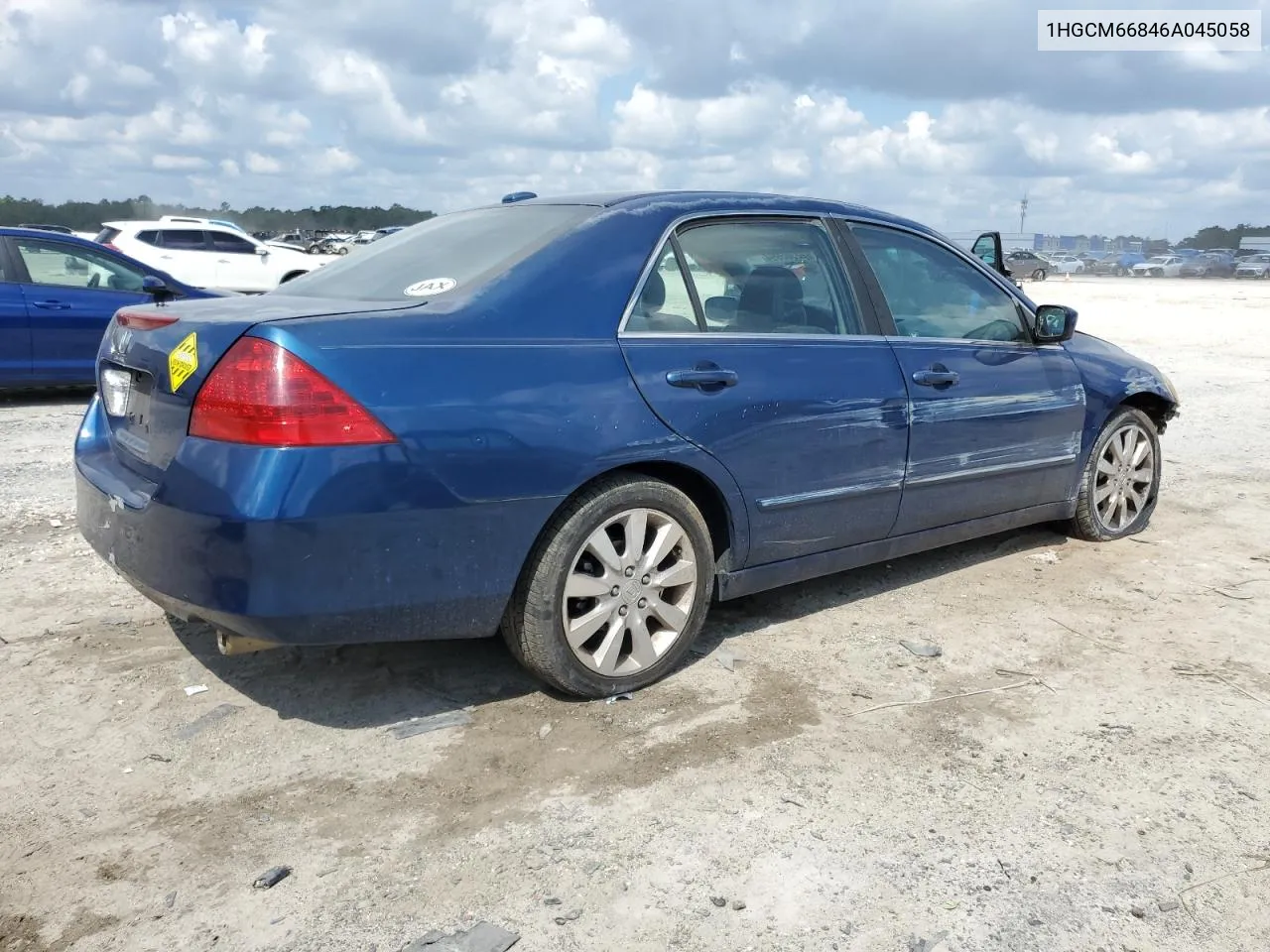 1HGCM66846A045058 2006 Honda Accord Ex