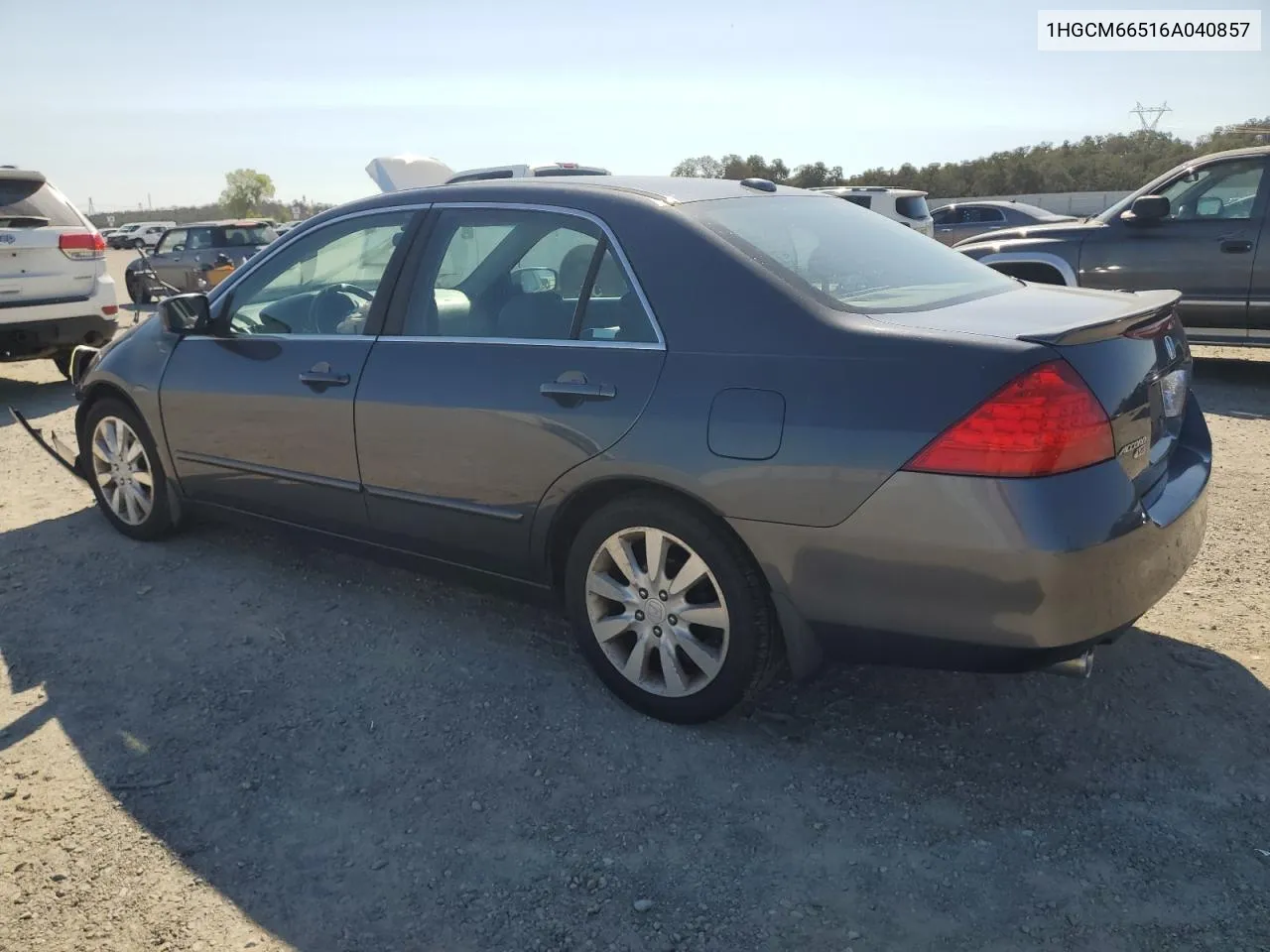 2006 Honda Accord Ex VIN: 1HGCM66516A040857 Lot: 72972884