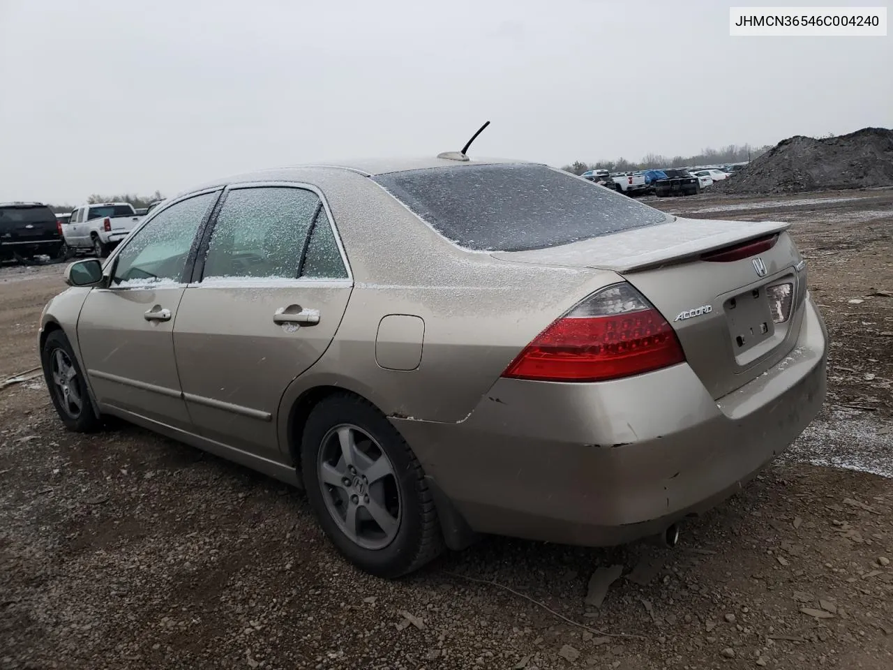 2006 Honda Accord Hybrid VIN: JHMCN36546C004240 Lot: 73430163