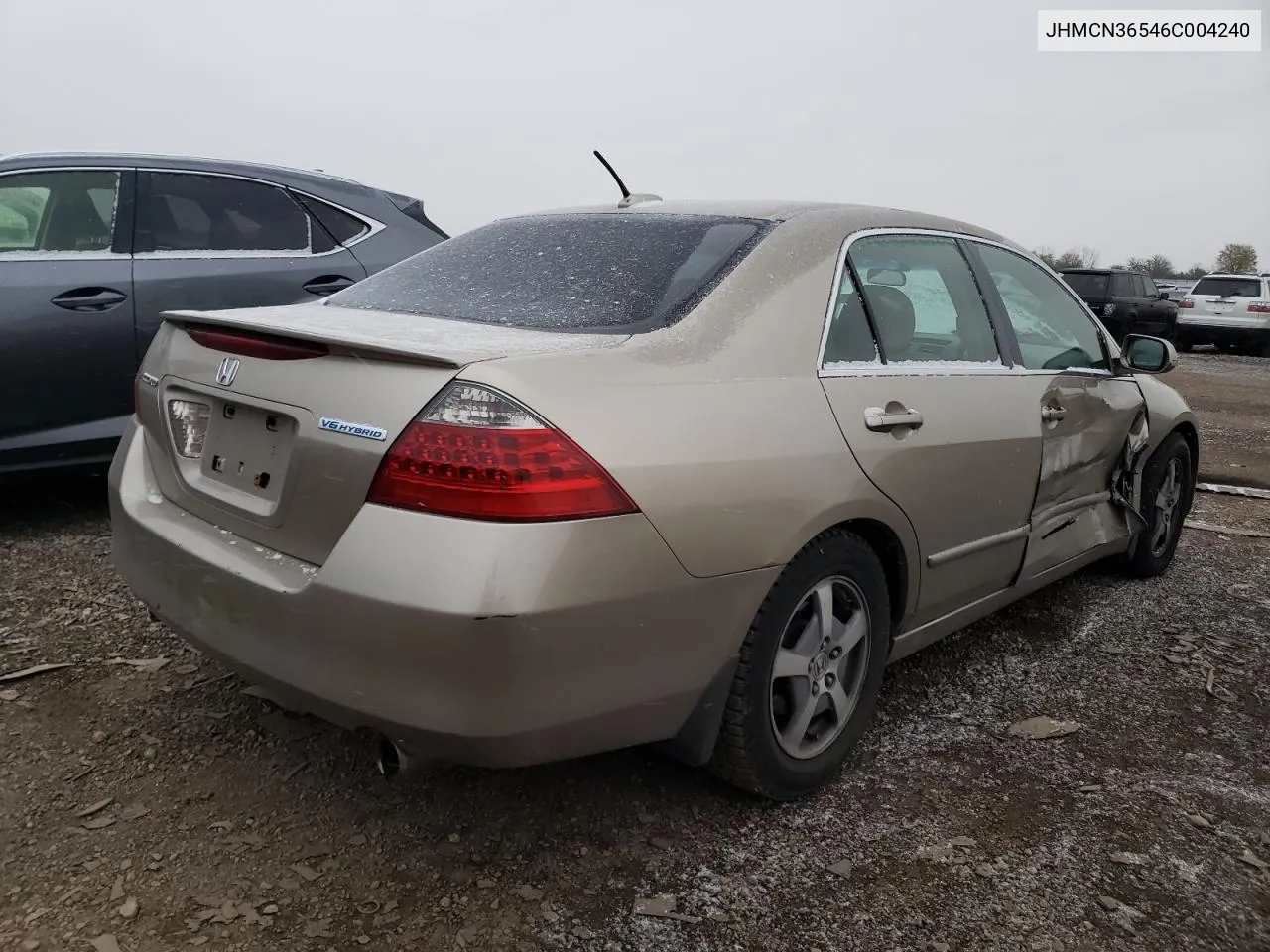 JHMCN36546C004240 2006 Honda Accord Hybrid