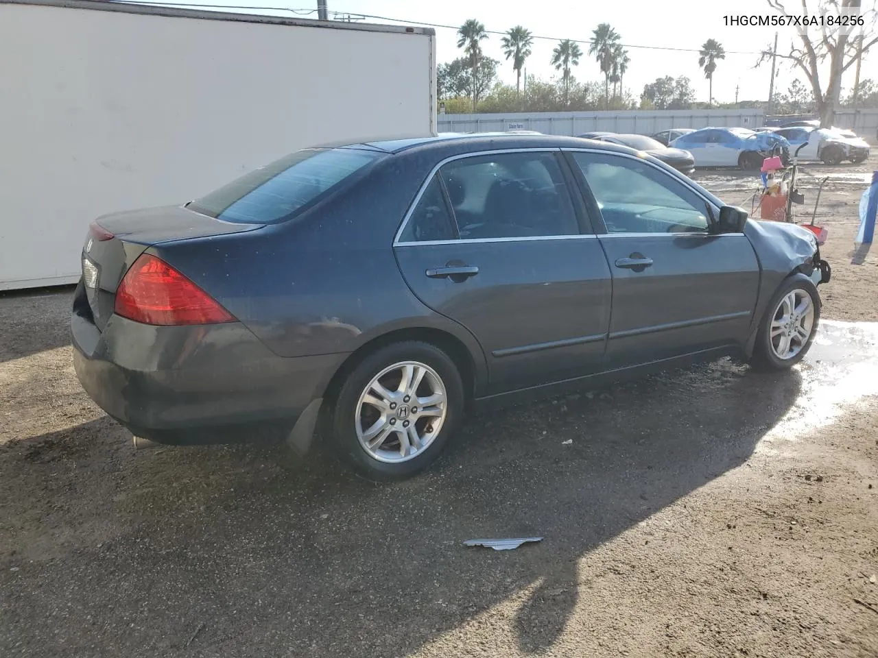 2006 Honda Accord Ex VIN: 1HGCM567X6A184256 Lot: 73540954