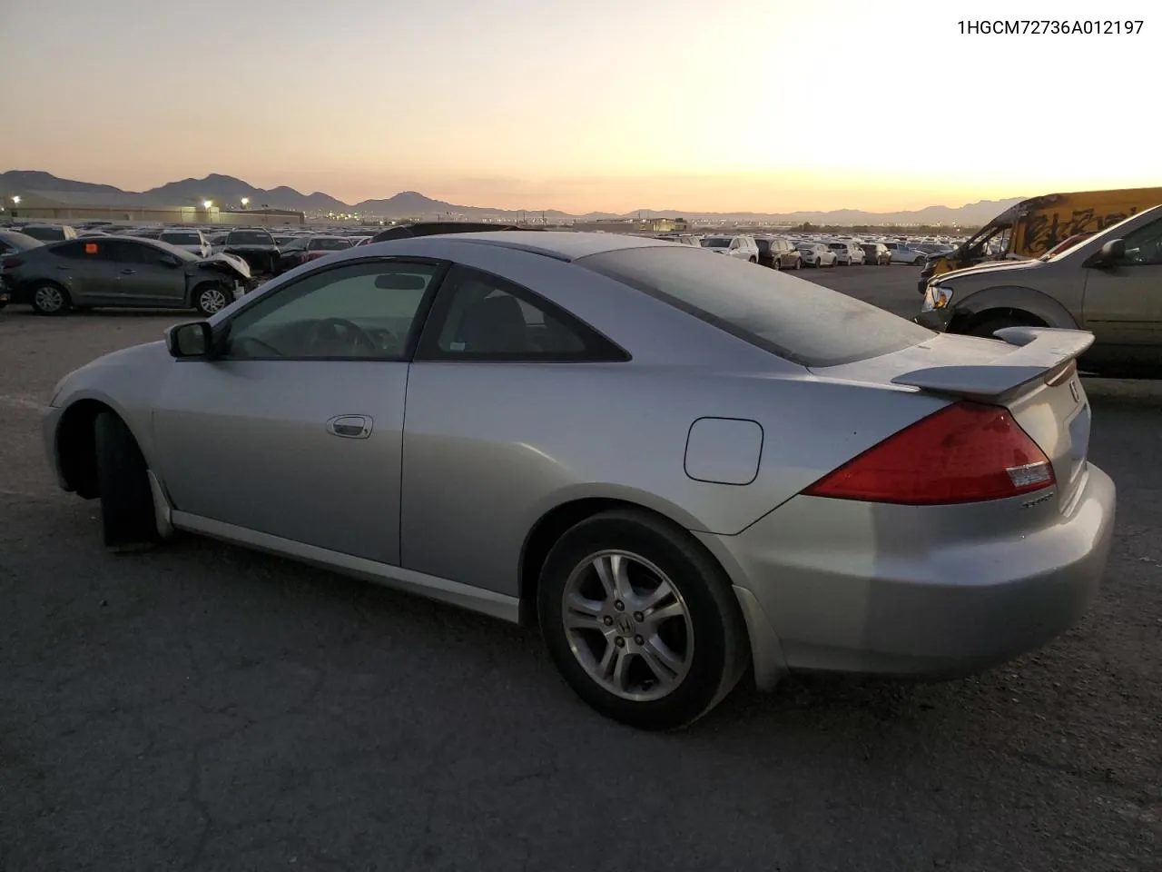 2006 Honda Accord Ex VIN: 1HGCM72736A012197 Lot: 74150514