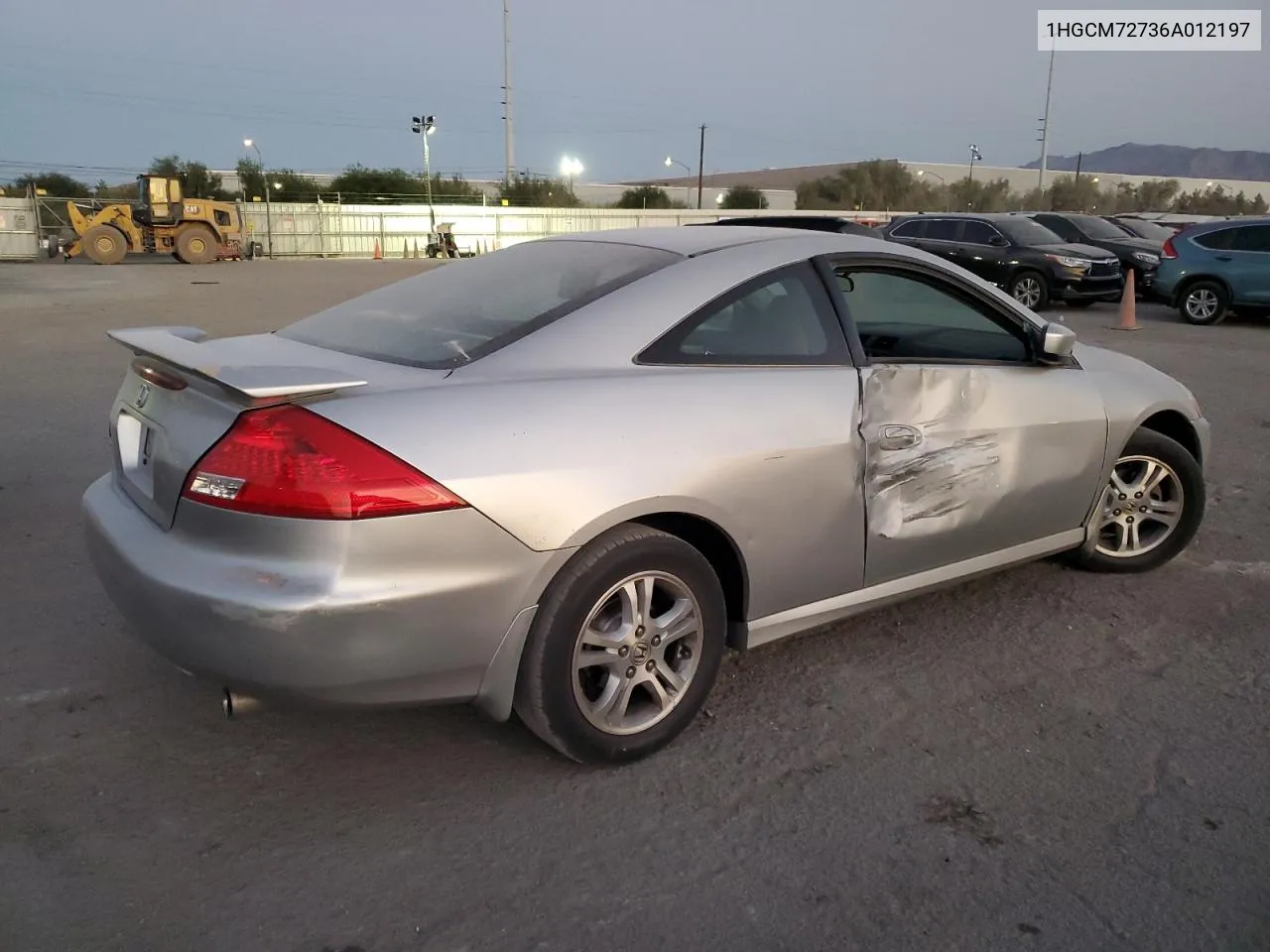 2006 Honda Accord Ex VIN: 1HGCM72736A012197 Lot: 74150514