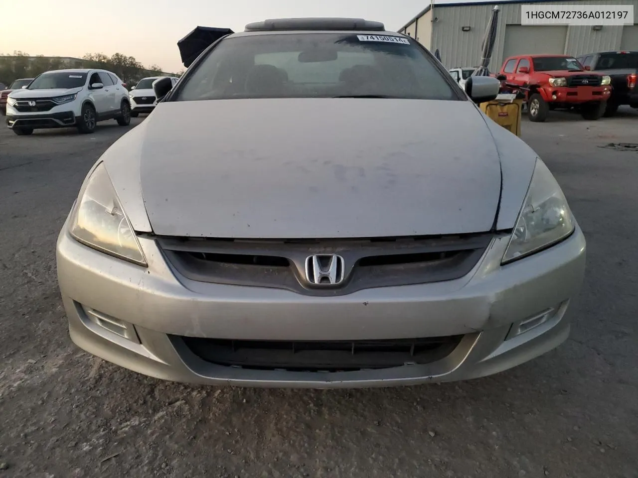 1HGCM72736A012197 2006 Honda Accord Ex